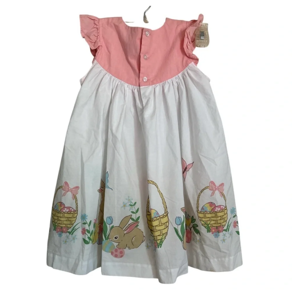 Eleanor Rose Pink Sleeveless Ruffled Sundress